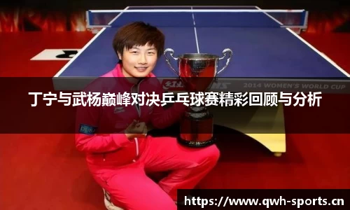 丁宁与武杨巅峰对决乒乓球赛精彩回顾与分析